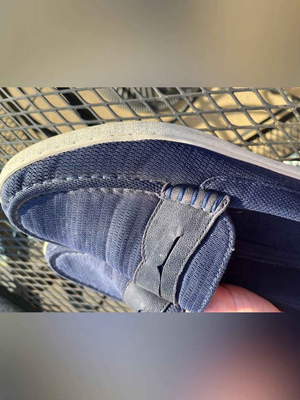 Cole Haan Canvas/Leather Loafers